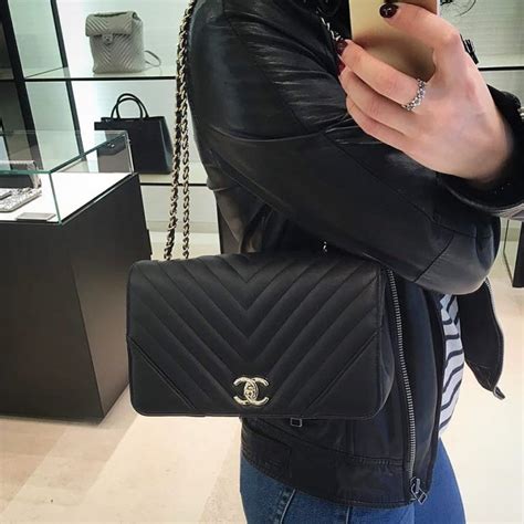 chanel mini chevron bag price|Chanel statement flap.